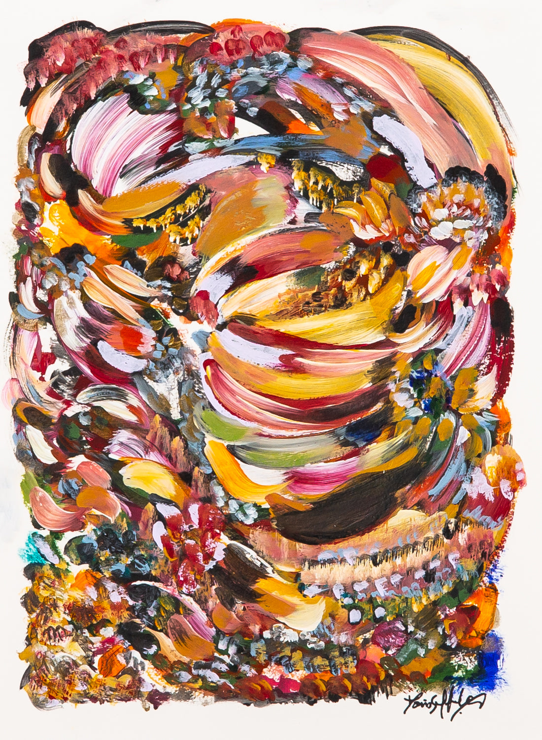 Somewhere in Alentejo Acrylic on Paper | Maria Sobral Mendonça