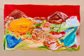 Lago Titicata Acrylic on Paper | Maria Sobral Mendonça